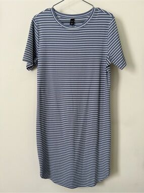 Gentle Fawn Ribbed Fitted Stripped T-Shirt Dress